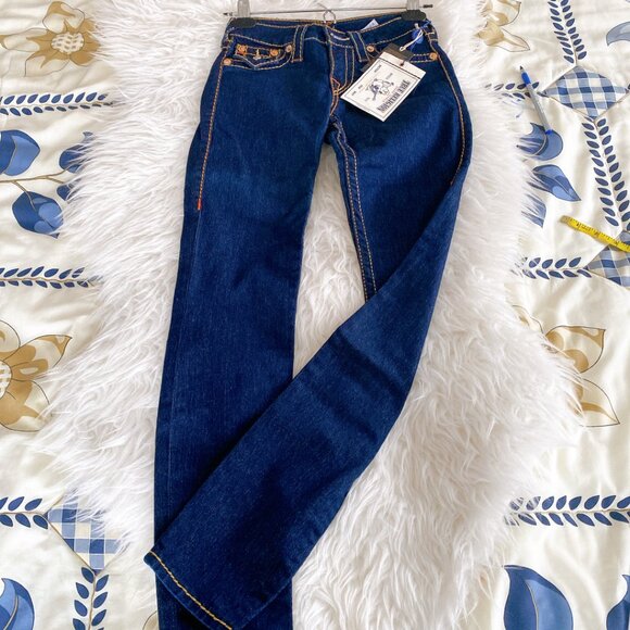 True Religion Mid Rise Straight Jean, NWT - Picture 2 of 7
